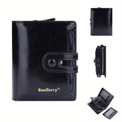Versatile PU Leather Solid Wallet for Women