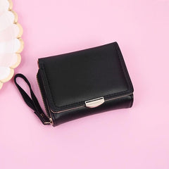 Women's Tri-Fold Wallet with Coin Purse & Wristlet