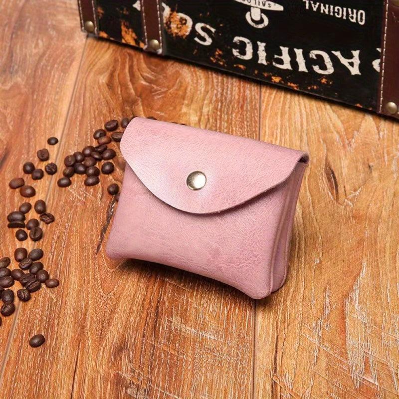 Canvas Floral Coin Purse for Keys & Lipstick