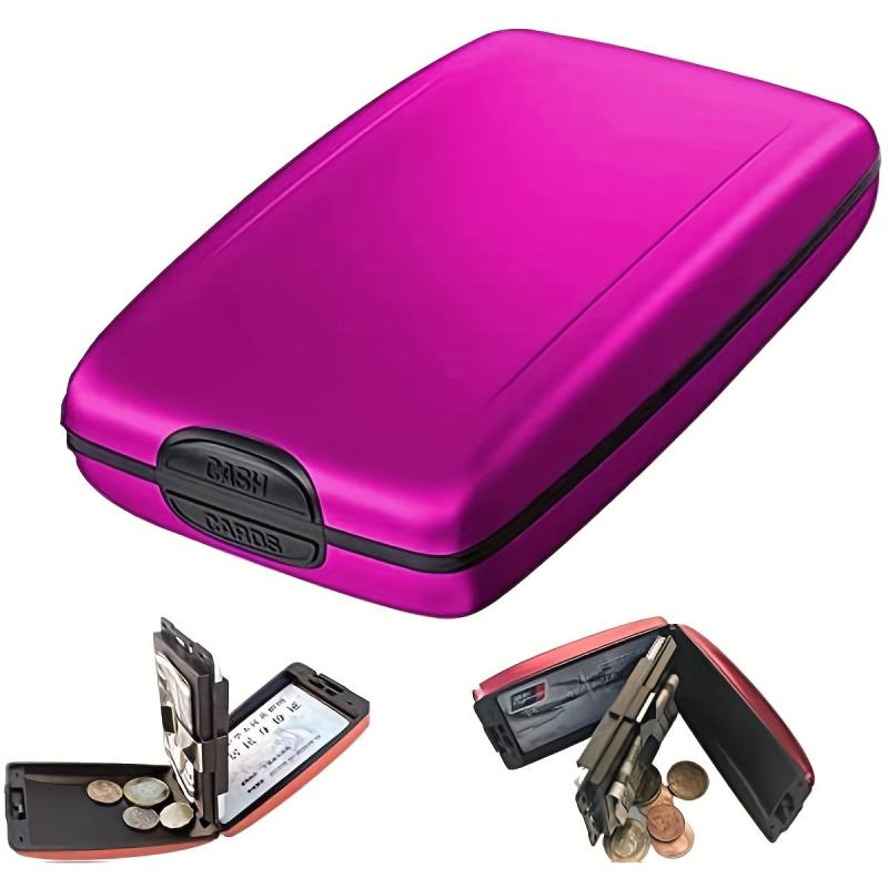 Anti Theft Aluminum Wallet Credit Card Case Lightweight Bag