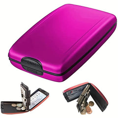 Anti Theft Aluminum Wallet Credit Card Case Lightweight Bag