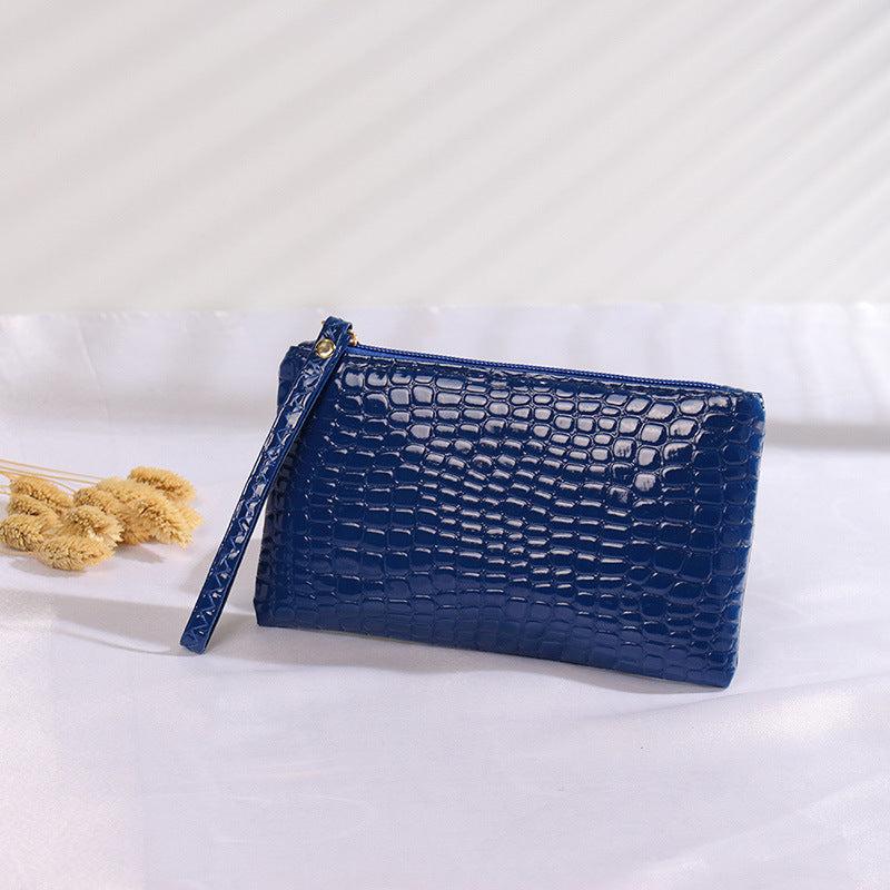 Women's Wristlet Bag Clutch Hand Bag - Zipper Coin Purse Cash Pouch