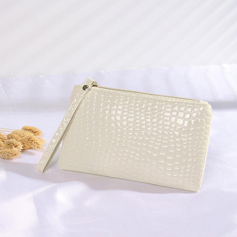 Women's Wristlet Bag Clutch Hand Bag - Zipper Coin Purse Cash Pouch