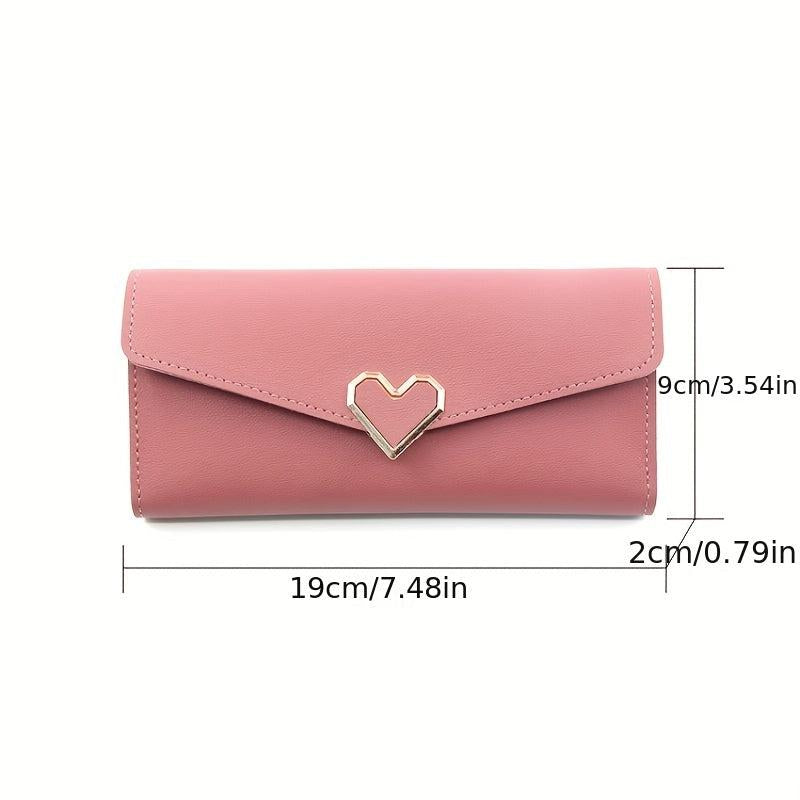 Decor Long Wallet Foldable Phone Purse For Women Handbag With Card Slots