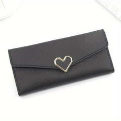 Decor Long Wallet Foldable Phone Purse For Women Handbag With Card Slots