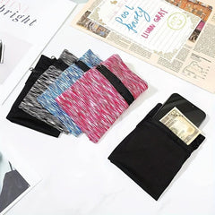 Zipper Wrist Wallet Arm Phone Pouch Coin Purse For Sports