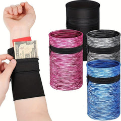 Zipper Wrist Wallet Arm Phone Pouch Coin Purse For Sports