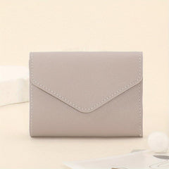 Women's Envelope Trifold Wallet Card Organizer Clutch Bag & Purse