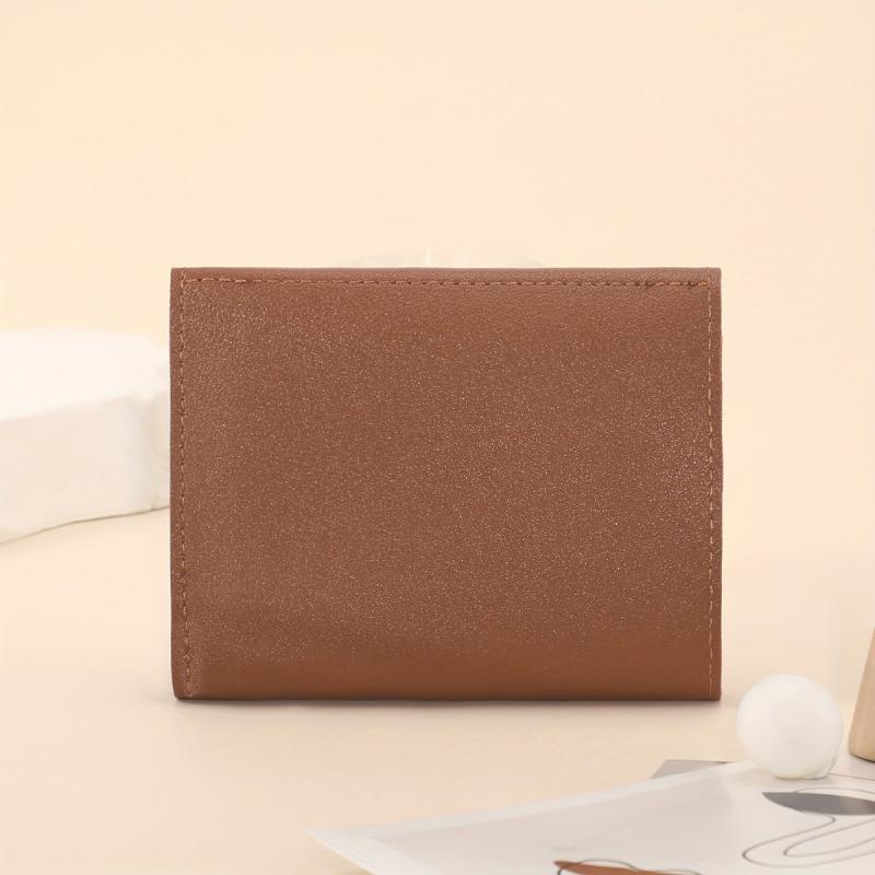 Women's Envelope Trifold Wallet Card Organizer Clutch Bag & Purse