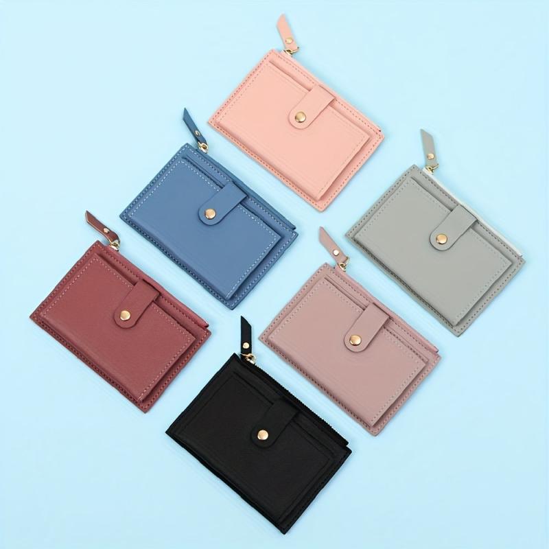 Stylish PU Leather Wallet & Credit Card Organizer