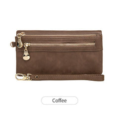 Women's Large Capacity Wallet with Wristlet Band