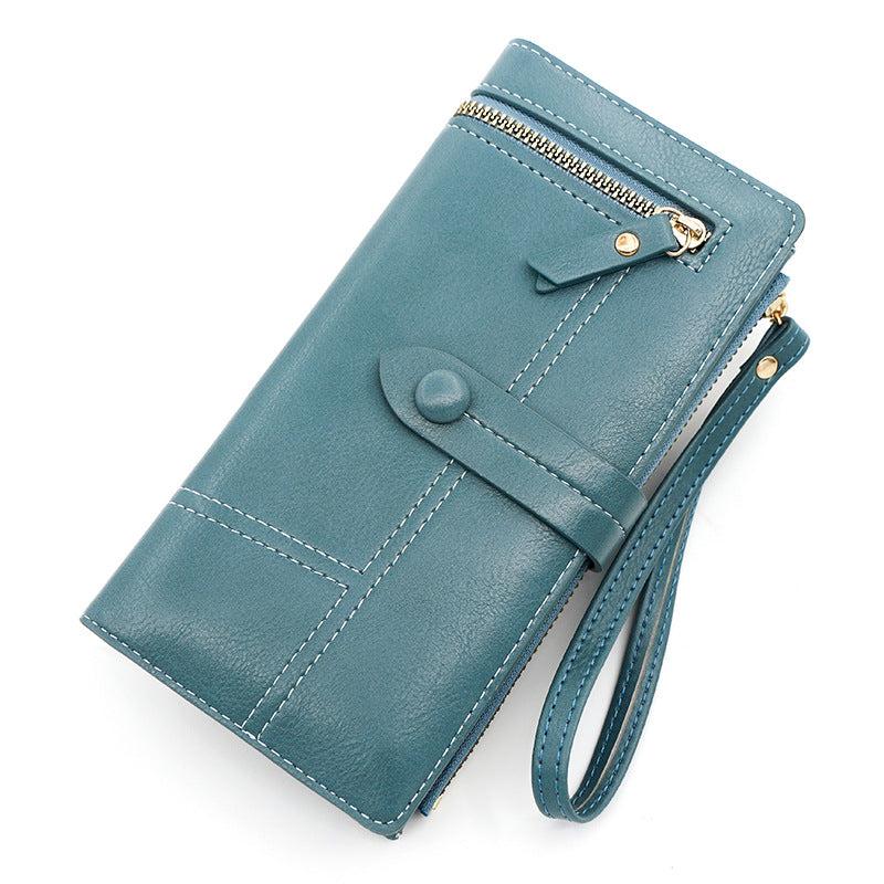 Retro Long Wallet Women's Wallet With Card Slots