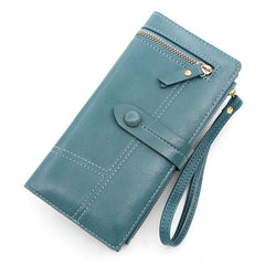 Retro Long Wallet Women's Wallet With Card Slots