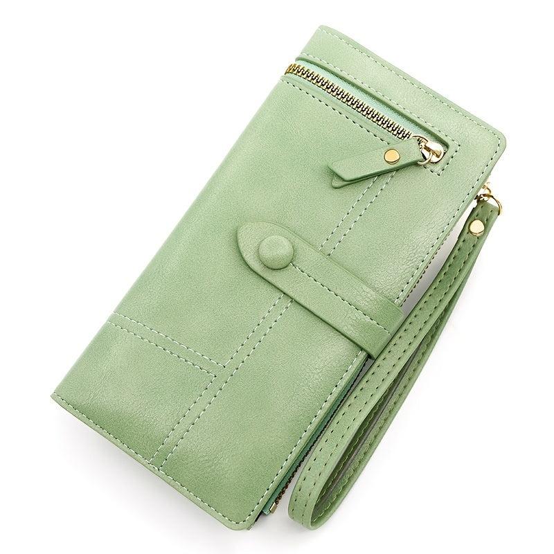 Retro Long Wallet Women's Wallet With Card Slots
