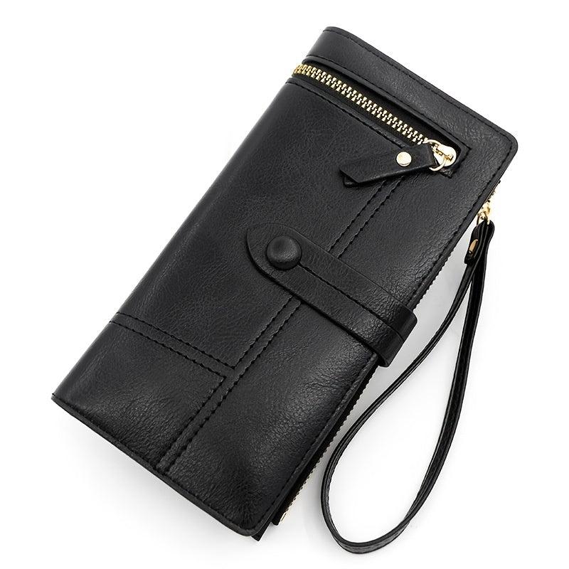 Retro Long Wallet Women's Wallet With Card Slots