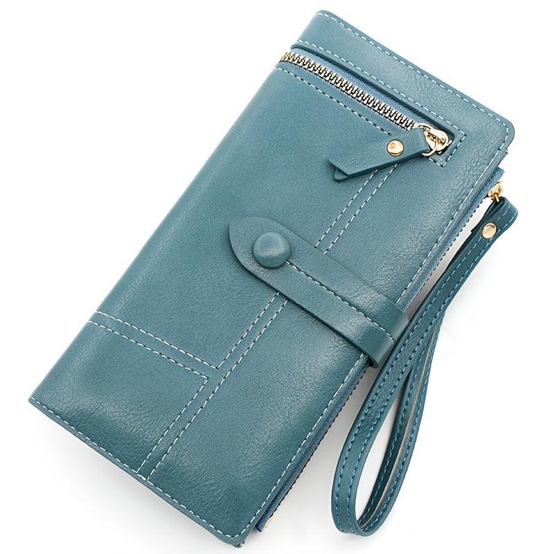 Retro Long Wallet Women's Wallet With Card Slots