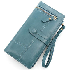 Retro Long Wallet Women's Wallet With Card Slots