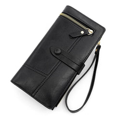 Retro Long Wallet Women's Wallet With Card Slots