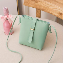 Minimalist Solid Shoulder Bag All Match Mobile Phone Bag Versatile Coin Purse