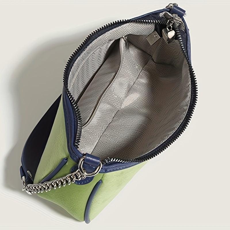 Y2K Letter Embroidery Handbag Velvet Shoulder Bag Purse Women
