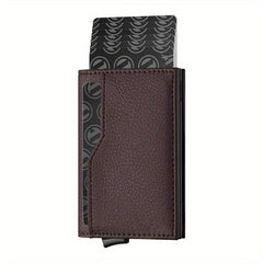 Automatic Pop Up Women's Wallet RFID Clutch Purse