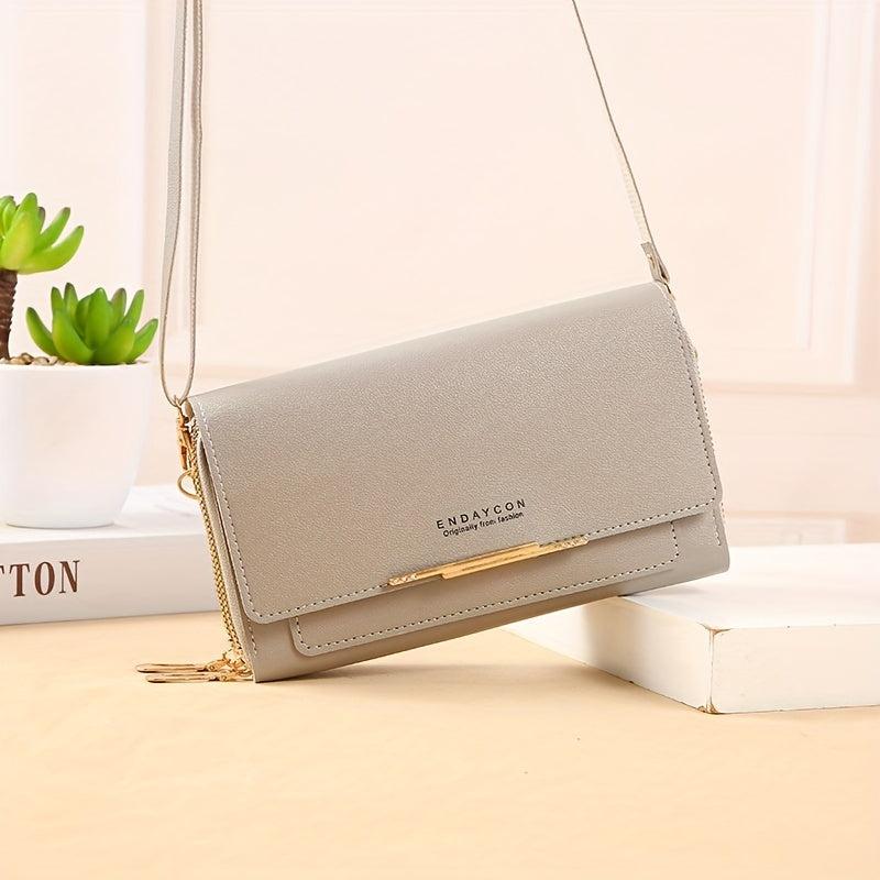Minimalist Crossbody Bag with Detachable Strap