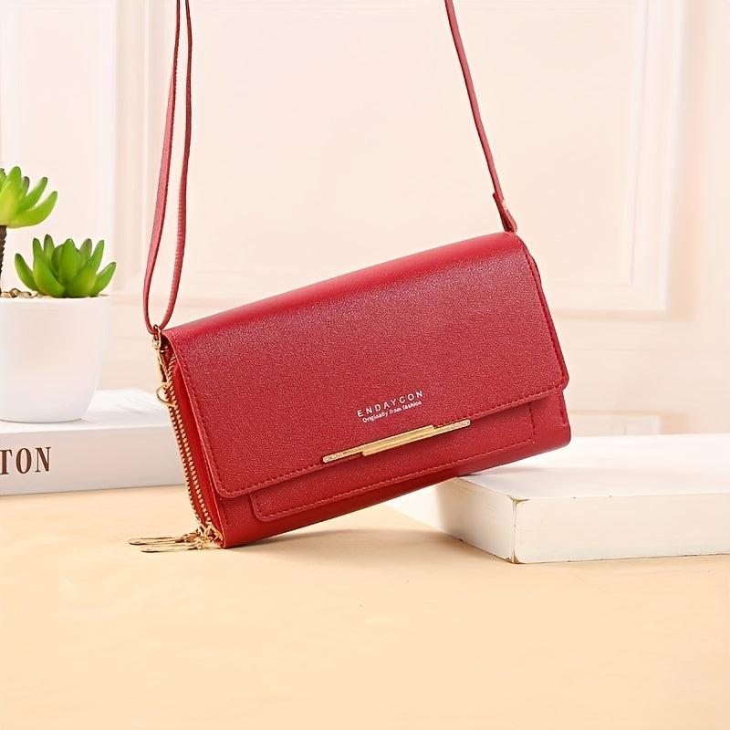 Minimalist Crossbody Bag with Detachable Strap