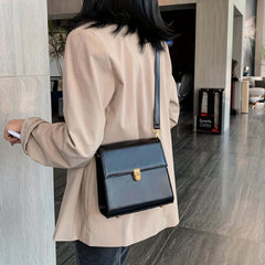 Stylish Mini Square Bag Faux Leather Crossbody Bag