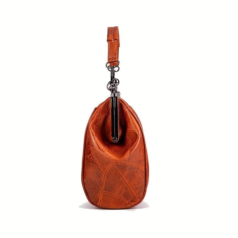 Soft Leather Large Capacity Shoulder Handbag