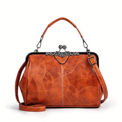 Soft Leather Large Capacity Shoulder Handbag