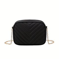 Quilted Crossbody Bag Casual Shoulder Bag Women's Handbag Purse