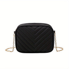 Quilted Crossbody Bag Casual Shoulder Bag Women's Handbag Purse