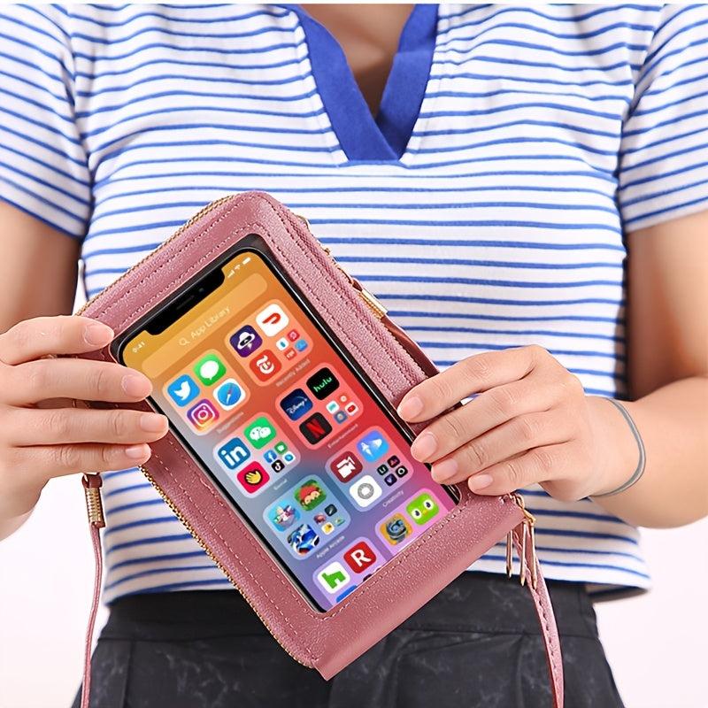 Small Crossbody Cell Phone Purse Mini Messenger Shoulder Bag Handbag & Wallet