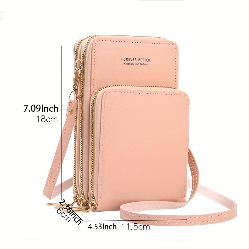 Small Crossbody Cell Phone Purse Mini Messenger Shoulder Bag Handbag & Wallet
