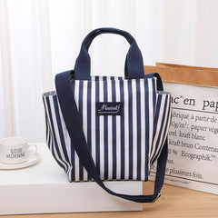 Cartoon Crossbody Lunch Bag Double Handle Handbag