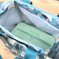 Cartoon Crossbody Lunch Bag Double Handle Handbag