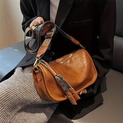Vintage Geometric Crossbody Bag Ethnic Style Dumpling Purse