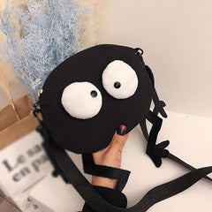 Funny Canvas Crossbody Bag for Girls