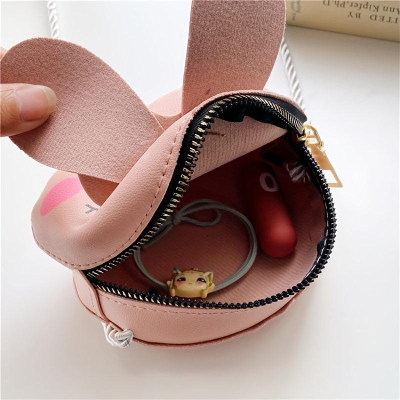 Mini Cartoon Pattern Novelty Shoulder Coin Purse Crossbody Bag