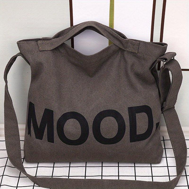 Large Capacity Crossbody Bag Canvas Shoulder Bag