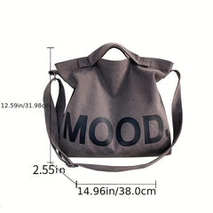 Large Capacity Crossbody Bag Canvas Shoulder Bag