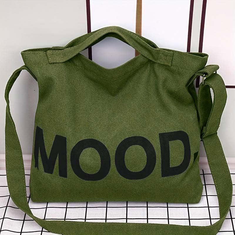 Large Capacity Crossbody Bag Canvas Shoulder Bag