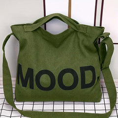 Large Capacity Crossbody Bag Canvas Shoulder Bag
