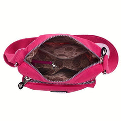 Nylon Lightweight Crossbody Bag Small Messenger Bag