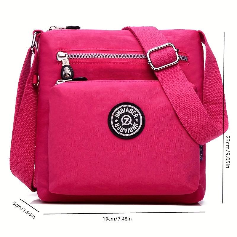 Nylon Lightweight Crossbody Bag Small Messenger Bag