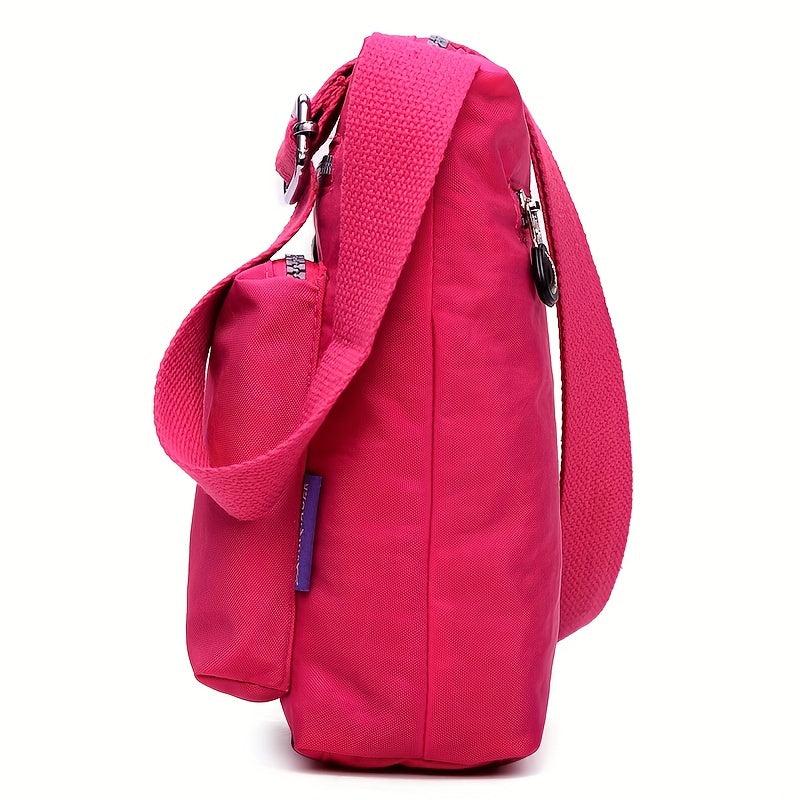 Nylon Lightweight Crossbody Bag Small Messenger Bag
