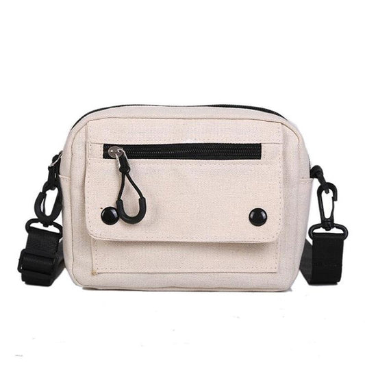Casual Square Crossbody Bag Zipper Women's Shoulder Bag