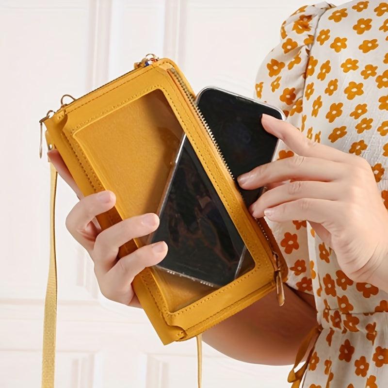 Minimalist Touch Screen Crossbody Bag for Women