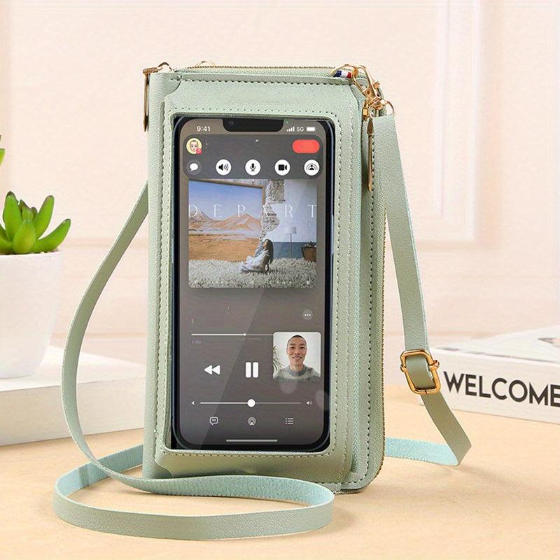 Minimalist Touch Screen Crossbody Bag for Women