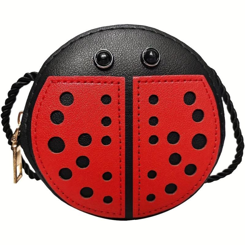Ladybug Shoulder Bag Small Zipper Coin Purse